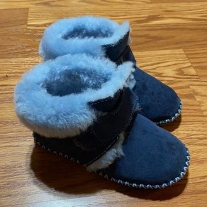 L.L. Bean Toddler Blue Slippers! Worn Once!